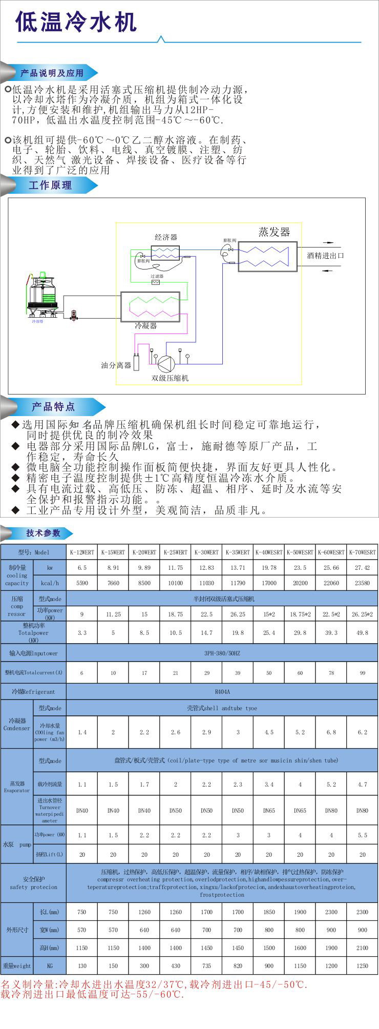 低溫制冷機組